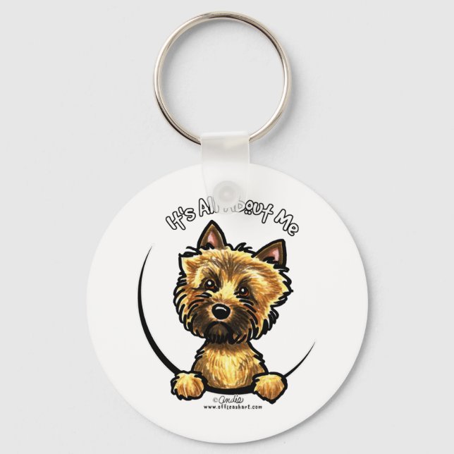Llavero Cairn Terrier Es Todo Sobre Mí (Anverso)
