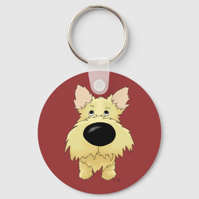 Llavero Cairn Terrier Keychain (Anverso)