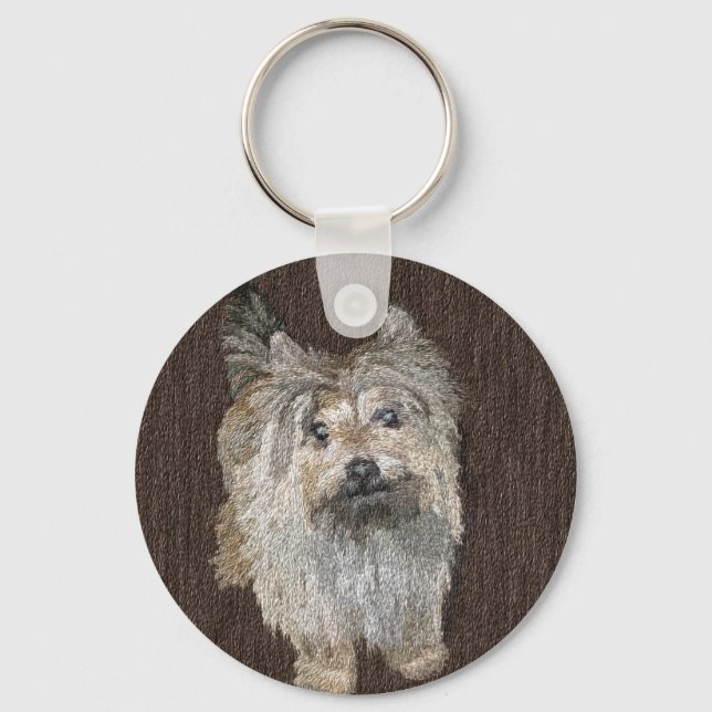Llavero Cairn Terrier Keychain (Anverso)