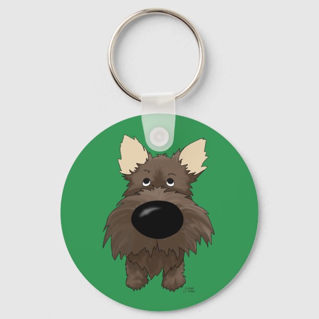 Llavero Cairn Terrier Keychain (Anverso)