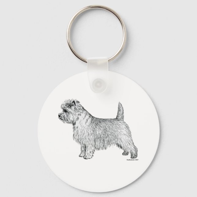Llavero Cairn Terrier Side (Anverso)