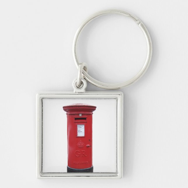 Llavero Caja británica roja del poste (Frente)