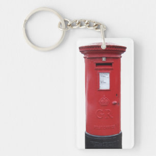 Llavero Caja británica roja del poste