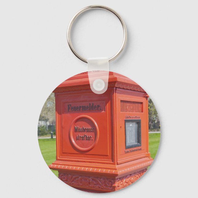 Llavero Caja de Alarma de Incendios (Anverso)