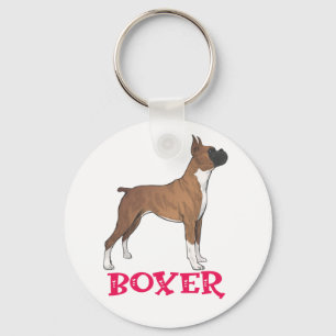 Llavero Caja de Boxer de dibujos animados de cachorro lind