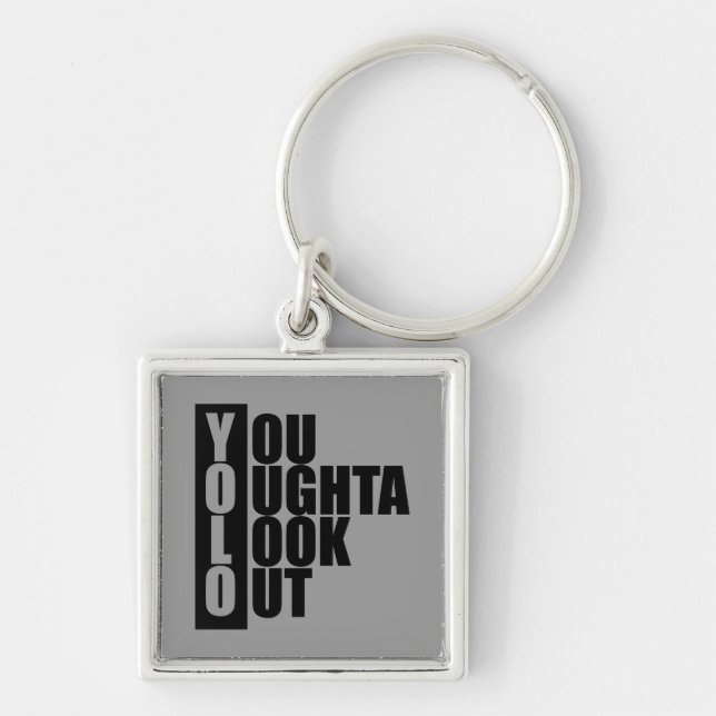 Llavero Caja de la vertical de YOLO (Frente)