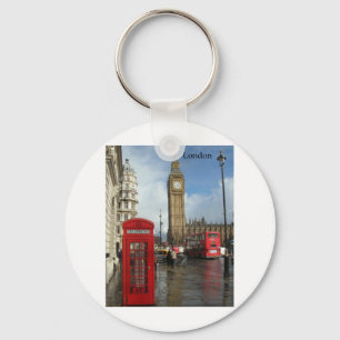 Llavero Caja del teléfono de Londres Big Ben (por St.K)