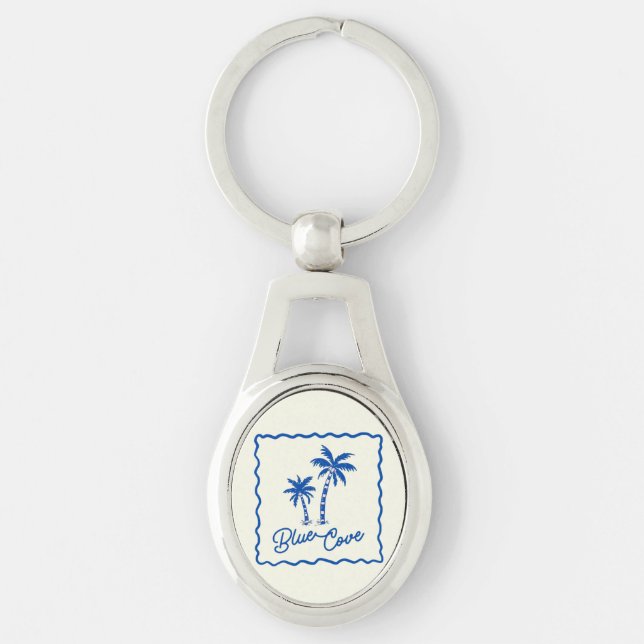 Llavero Cala Azul (Anverso)