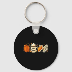 Llavero Calabaza Calabaza Tee Latte Para Mujeres Thanksgiv