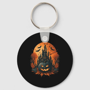 Llavero Calabaza de calabaza de Halloween con cara de Jack