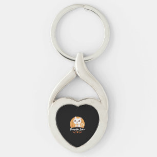 Llavero Calabaza de gatos, camiseta de especias, se caerá.