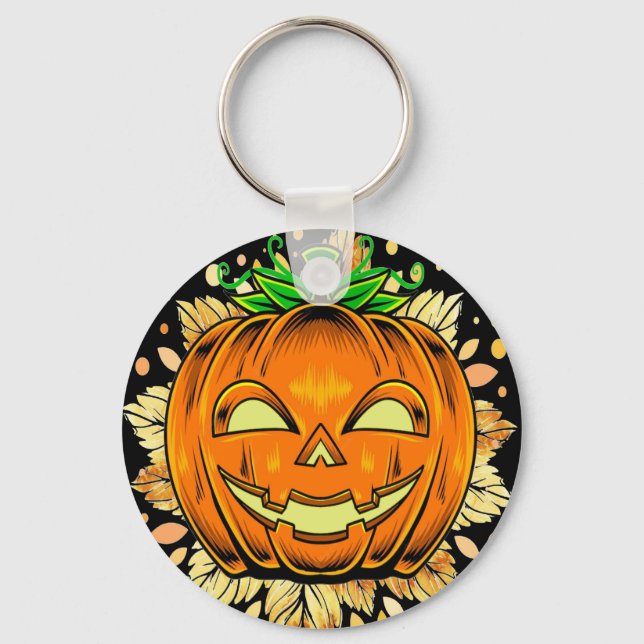 Llavero Calabaza de Halloween (Anverso)