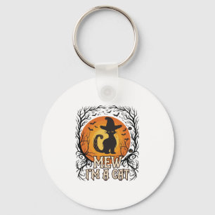 Llavero Calabaza de Halloween Embrujada Fantasma Silueta N