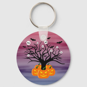 Llavero Calabaza de Halloween Jack del Árbol Muerto de los