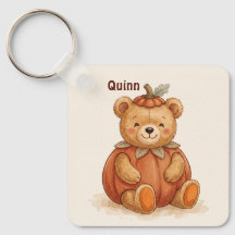 Calabaza de oso de peluche lindo personalizado Oto