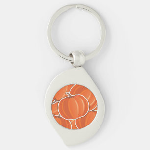 Llavero Calabaza divertida