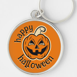 Llavero Calabaza Divertida Espeluznante de Halloween