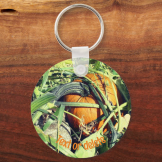 Llavero Calabaza En La Naturaleza Vina Personalizada