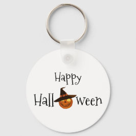 Llavero Calabaza feliz Halloween personalizada