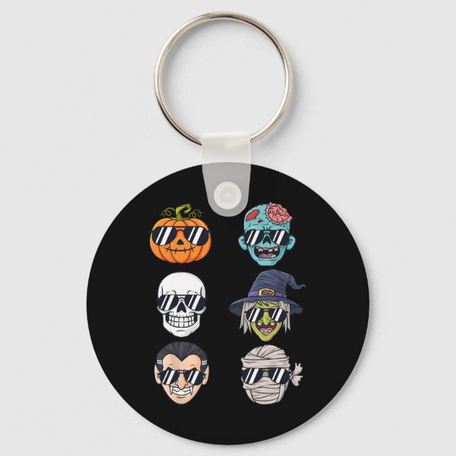Llavero Calabaza más fría Halloween Skeleton Vampiro de Br (Anverso)