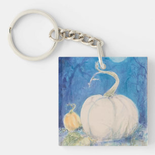 Llavero Calabaza Parche de la Vid de Otoño Maureen Girard
