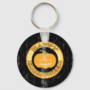 Llavero Calabaza Retro Halloween