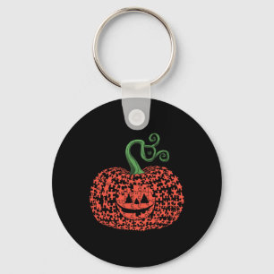 Llavero Calabaza Rompecabezas Autismo Halloween Autismo Ho