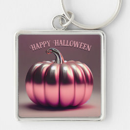 Llavero Calabaza rosa brillante