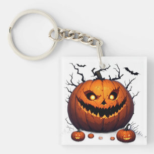 Llavero Calabaza siniestra de Jack O Lantern Noche de Hall