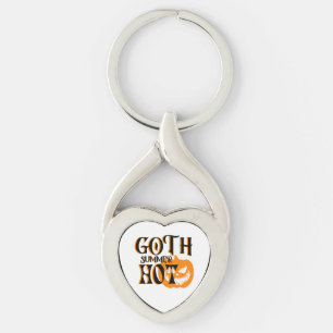 Llavero Calabaza sonriente de verano de terror gótico cali