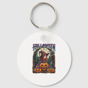 Llavero Calabazas de Bruja de Halloween Fases Lunares_1