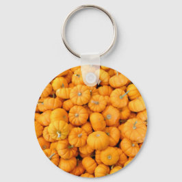 Llavero Calabazas de cosecha de Naranja pequeño