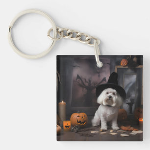 Llavero Calabazas Maltesas Halloween Terrorífico