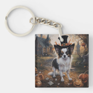 Llavero Calabazas Papillon Halloween Asustadizo