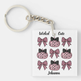 Llavero Calabazas personalizado de Halloween y arcos de co