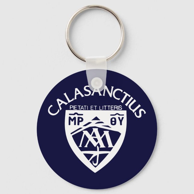 Llavero Calasanctius Navy Keychain (Anverso)
