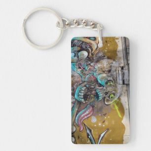 Llavero Calavera asustada