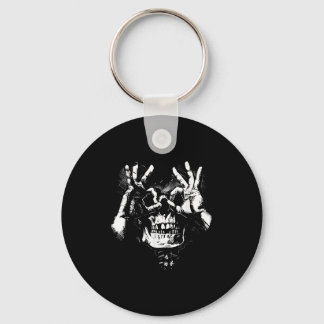 Llavero Calavera con gráfico del patrón correcto