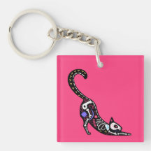 Calavera de azúcar Gato I