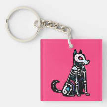 Calavera de azúcar Perro I