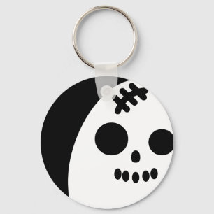 Llavero Calavera de Huevo Espeluznante - Halloween