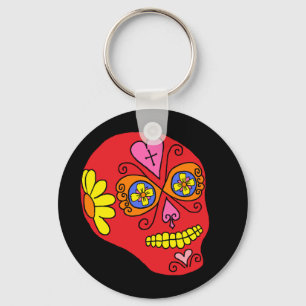 Llavero Calavera de Lucha Libre