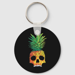 Llavero Calavera de piña T Shirt Aloha playa Hawai Haw
