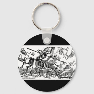 Llavero "Calavera del Don Quijote" circa 1900's temprano