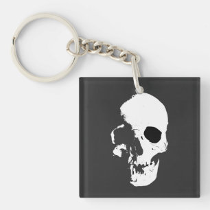 Llavero Calavera, humano, cabeza