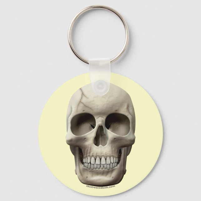 Llavero Calavera resquebrajada (Anverso)
