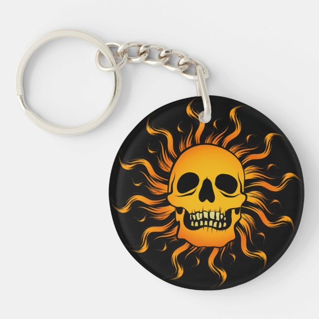 Llavero Calavera solar (Frente)