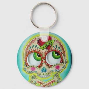 Llavero Calavera tatuada