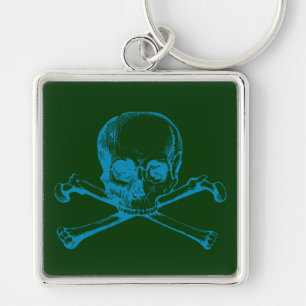 Llavero Calavera vintage y cruces