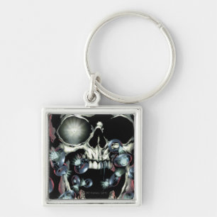 Llavero Calavera y anillos - Color